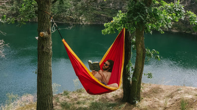 Summer life hack: camping in a hammock