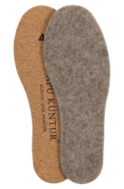 Apu Kuntur - Alpaka Thermosohlen - mit Kork