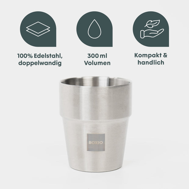 Edelstahlbecher | BOXIO CUP