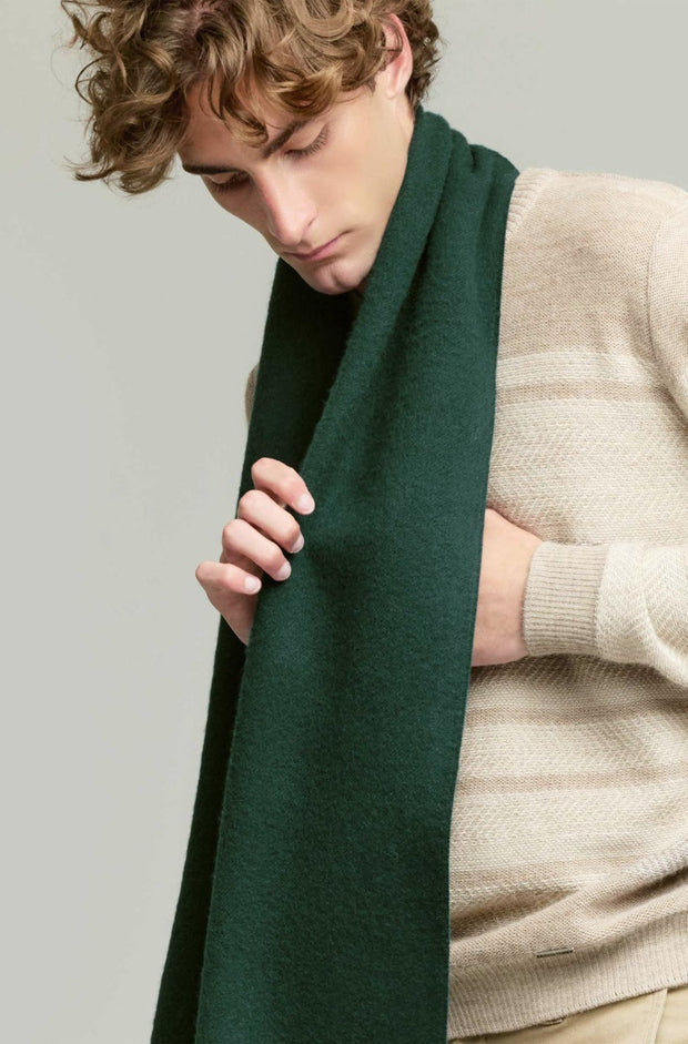 KUNA - Alpaka Webschal - Adrian – 100 % Baby‑Alpaka