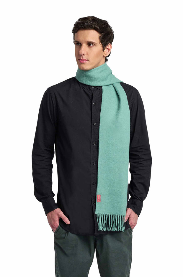 KUNA - Alpaka Webschal - Adrian – 100 % Baby‑Alpaka