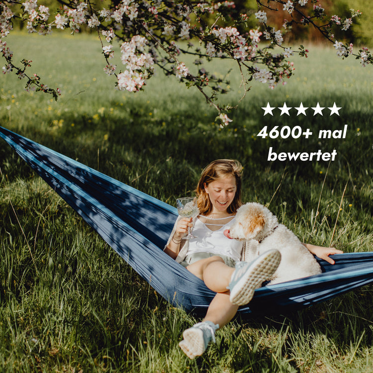 hängematte lightweight Ultralight hammock made of parachute silk