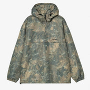Carhartt WIP Windbreaker Pullover (Winter) - Camo Combi, Green / Black