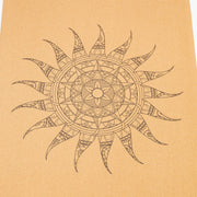 Reise Yogamatte aus Kork & Naturkautschuk - mit Schutzhülle