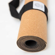 Reise Yogamatte aus Kork & Naturkautschuk - mit Schutzhülle