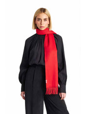 KUNA - Alpaka Webschal - Adrian – 100 % Baby‑Alpaka