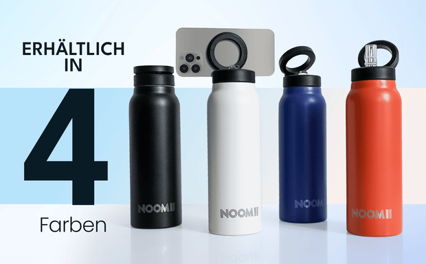 NooMii Edelstahl-Trinkflasche | Magsafe
